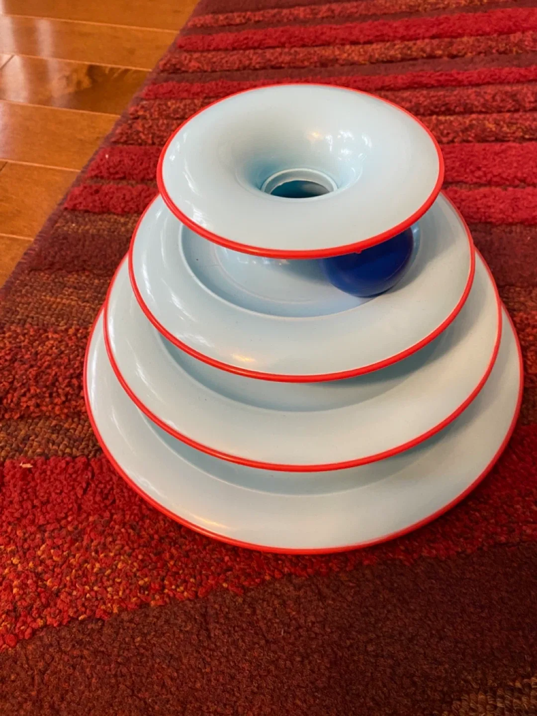 Spiral Ball Tower Toy for Cats image indicator(2)