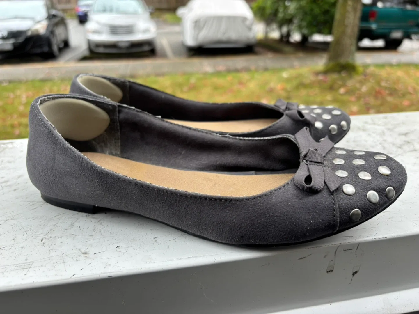 Trendzone Grey Flats - Size 7 image indicator(2)