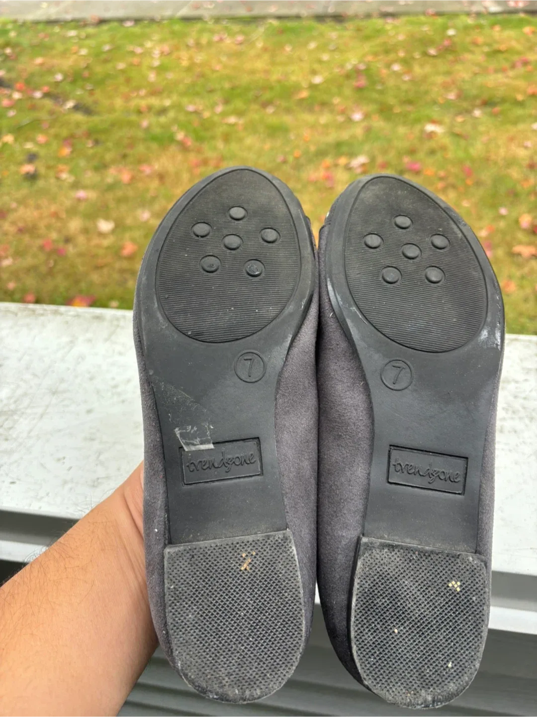 Trendzone Grey Flats - Size 7 image indicator(4)