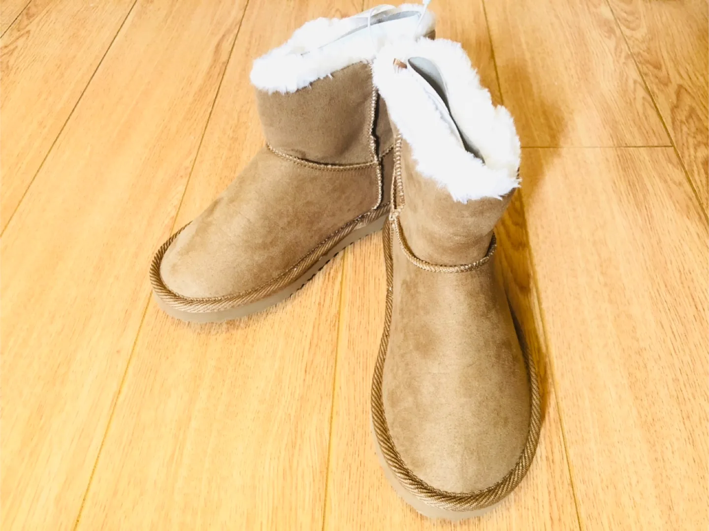 BrandNew Tan kids Winter Boots - kids12 image indicator(4)