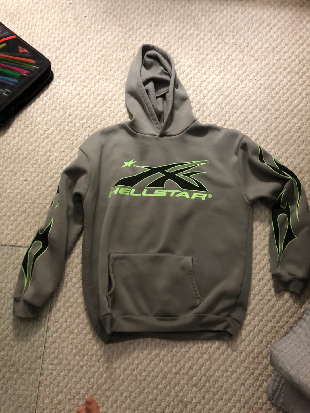 Hellstar Grey Hoodie