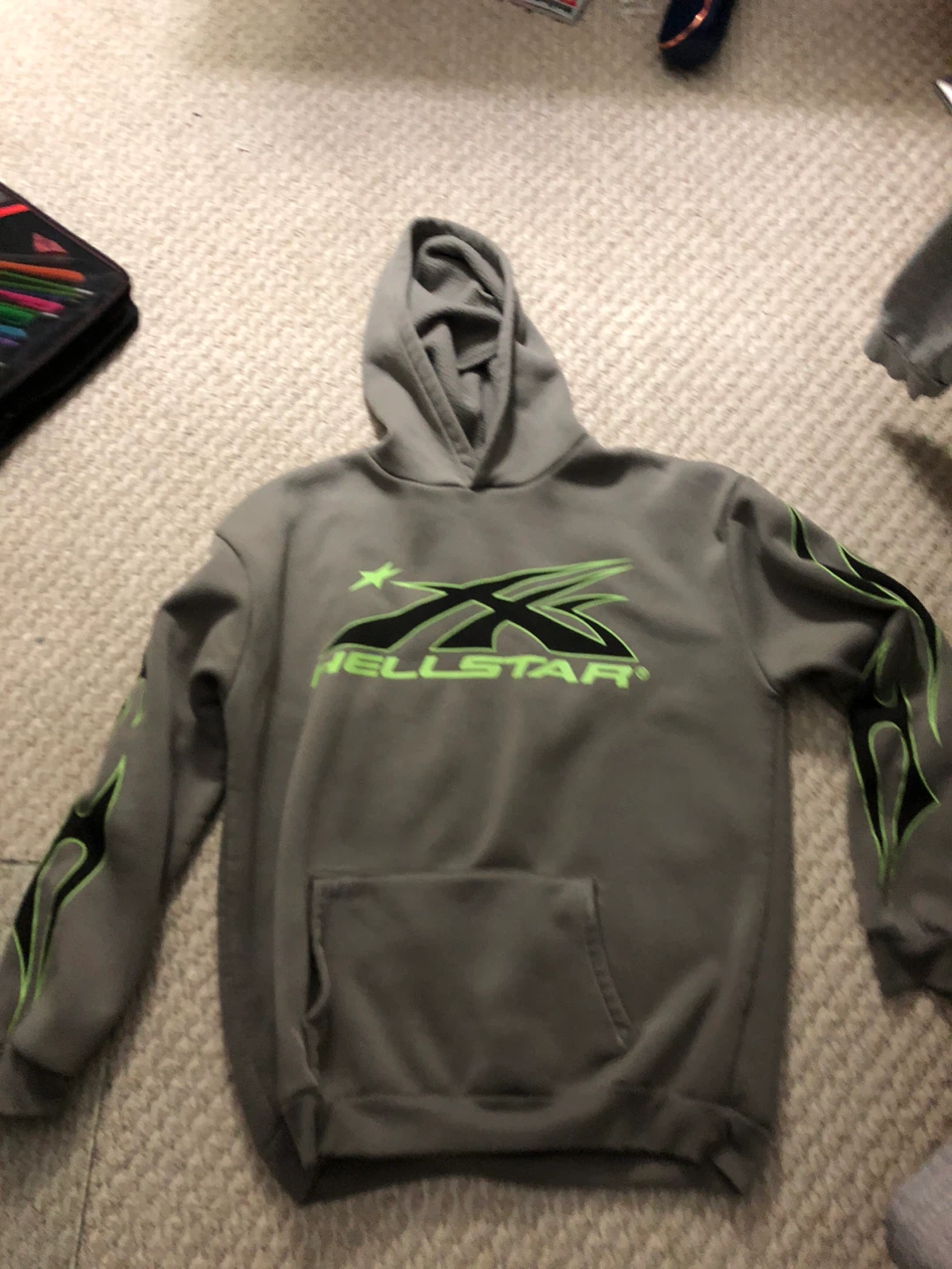 Hellstar Grey Hoodie - photo 2
