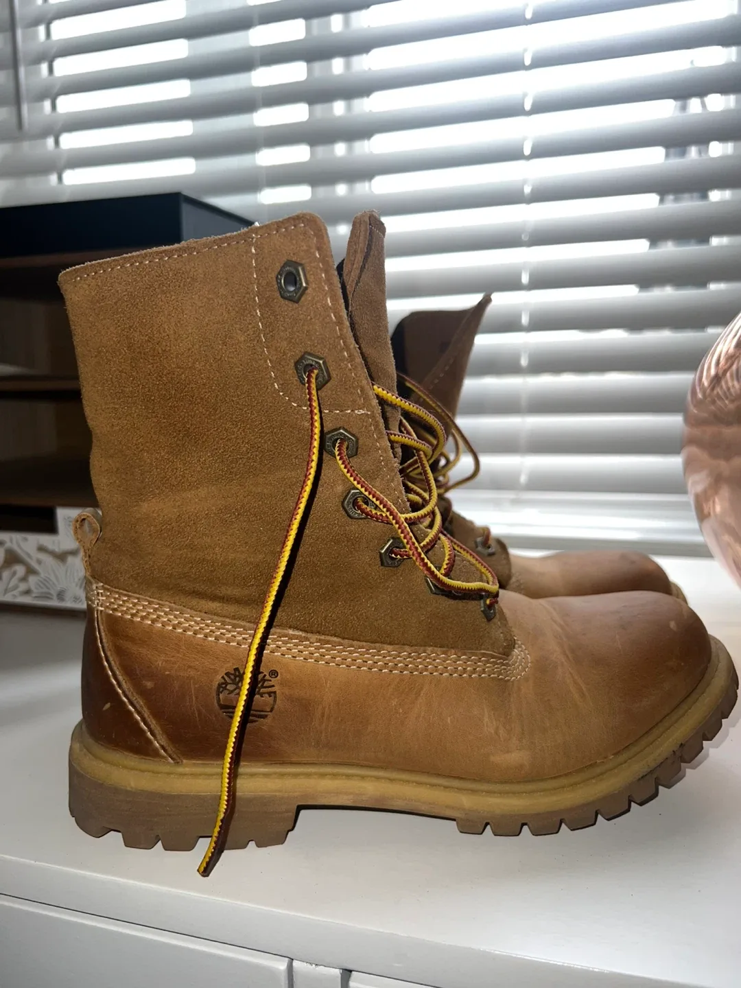 Timberland Roll Top Boots Size 7M thumbnail