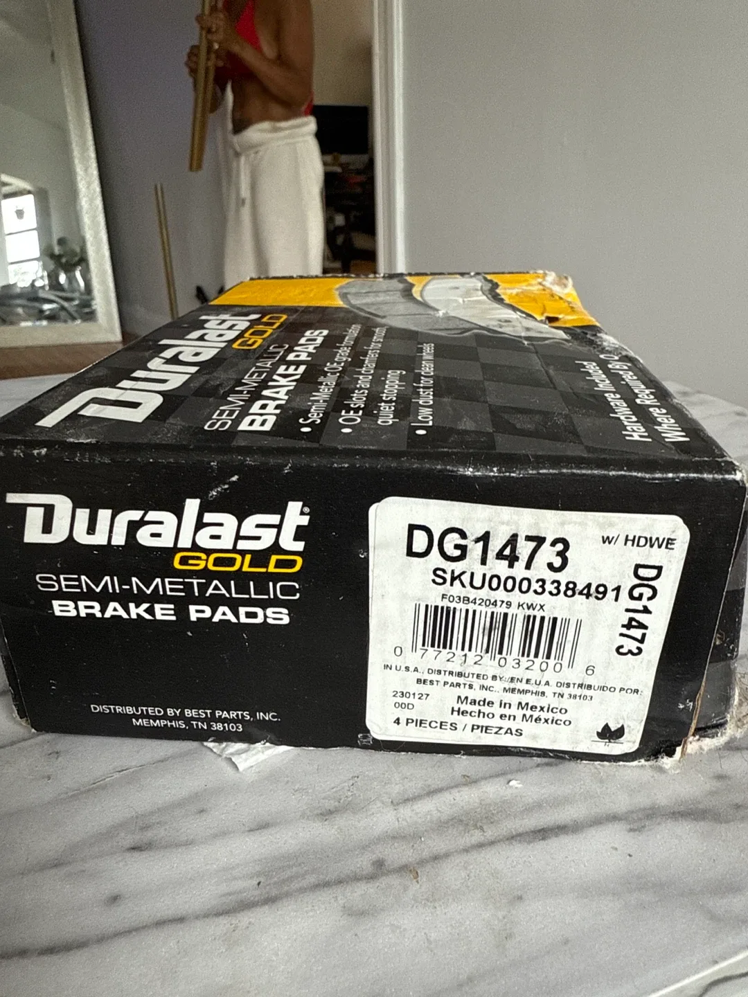 Duralast Gold Semi-Metallic Brake Pads image indicator(2)