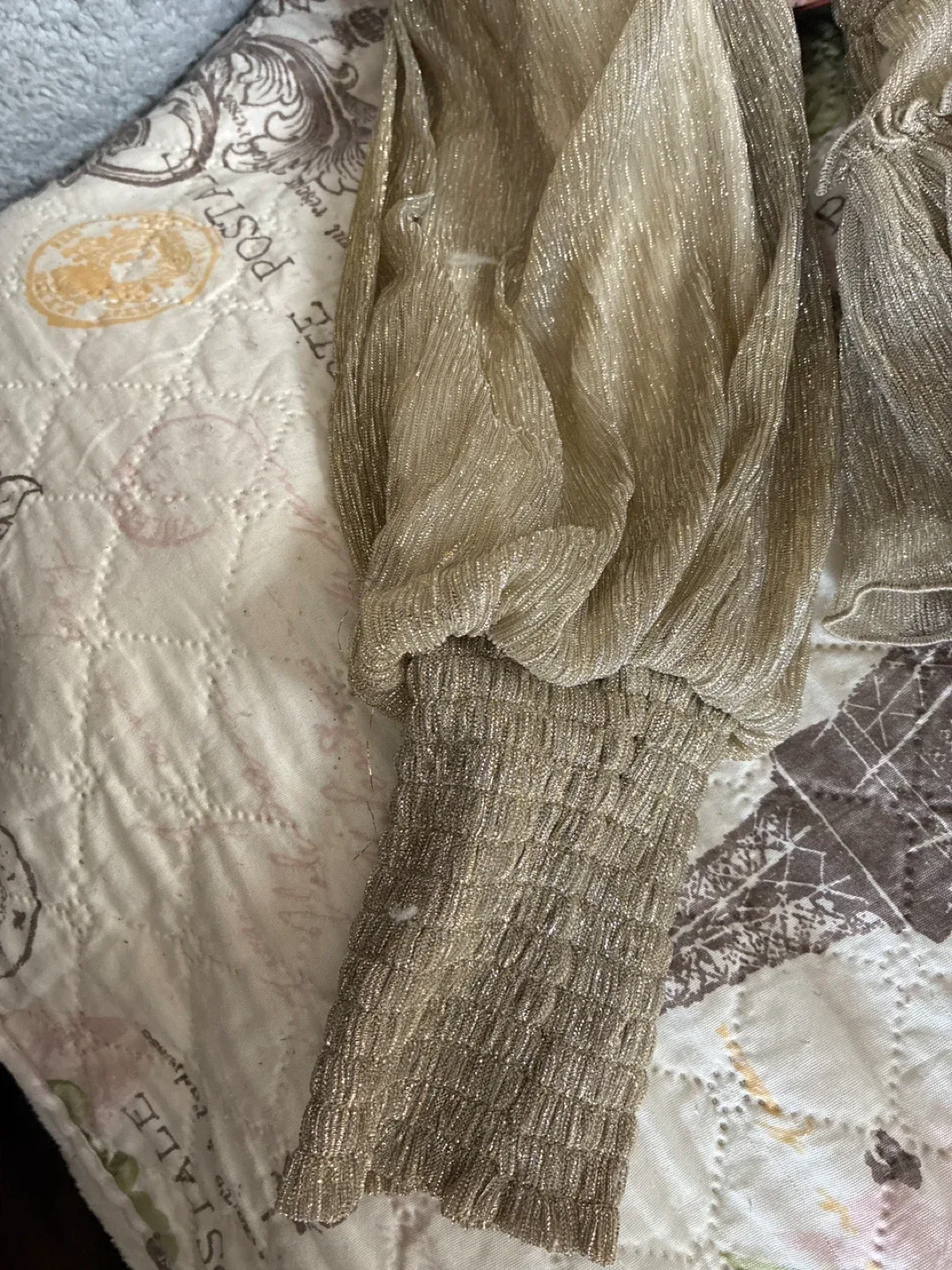 Habitual Girl Gold Dress Size 14 image indicator(3)