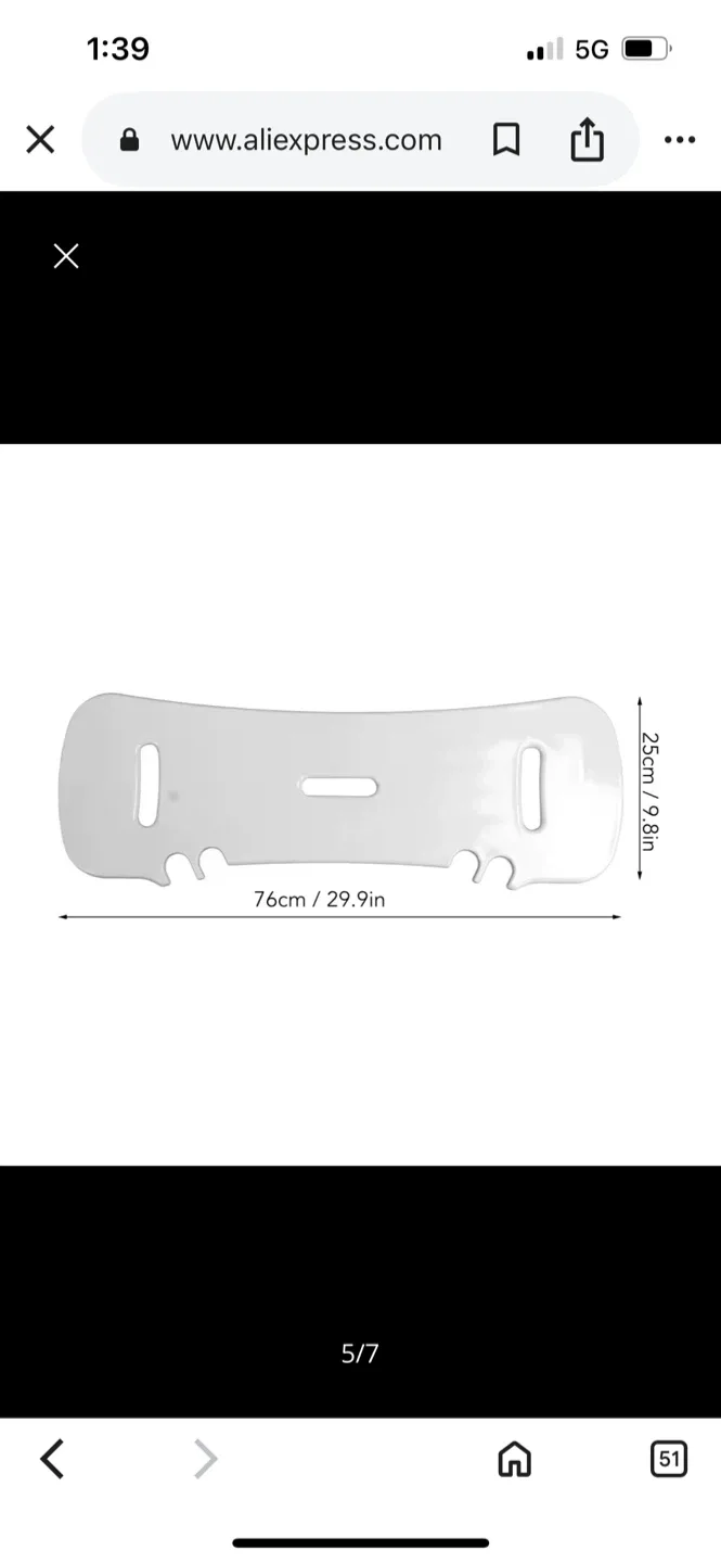 New Thickened Elderly Transfer Board Wheelchair image indicator(5)