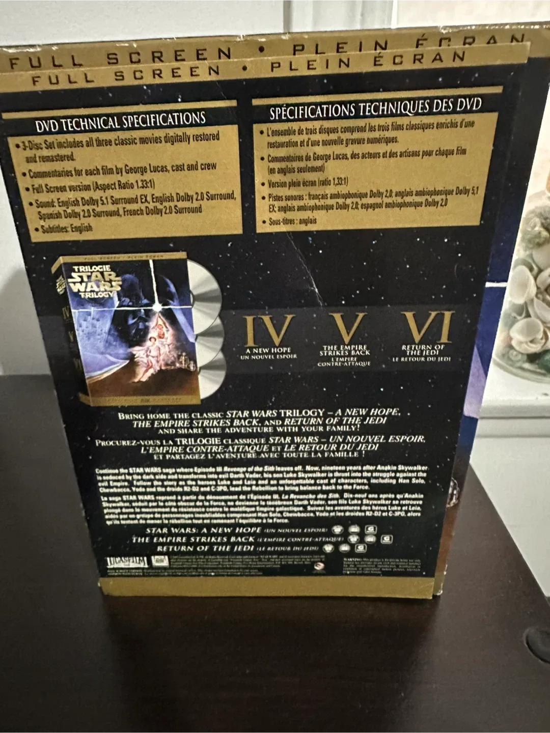 Star Wars Trilogy DVD Box Set image indicator(2)