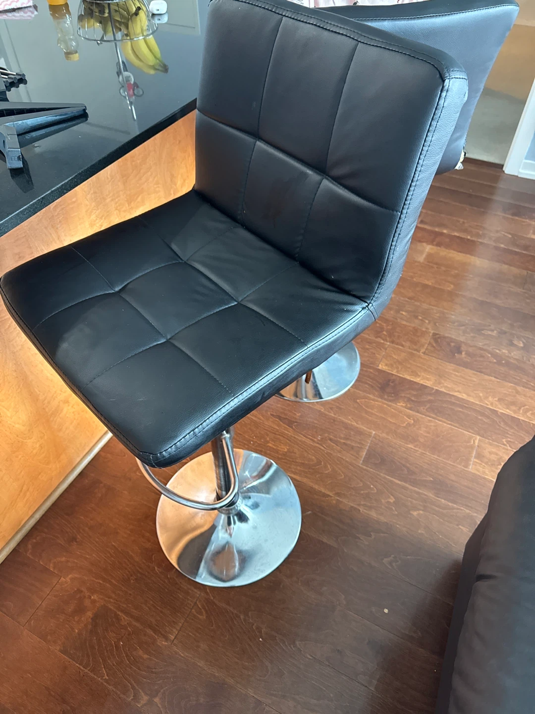 Black Bar Stool