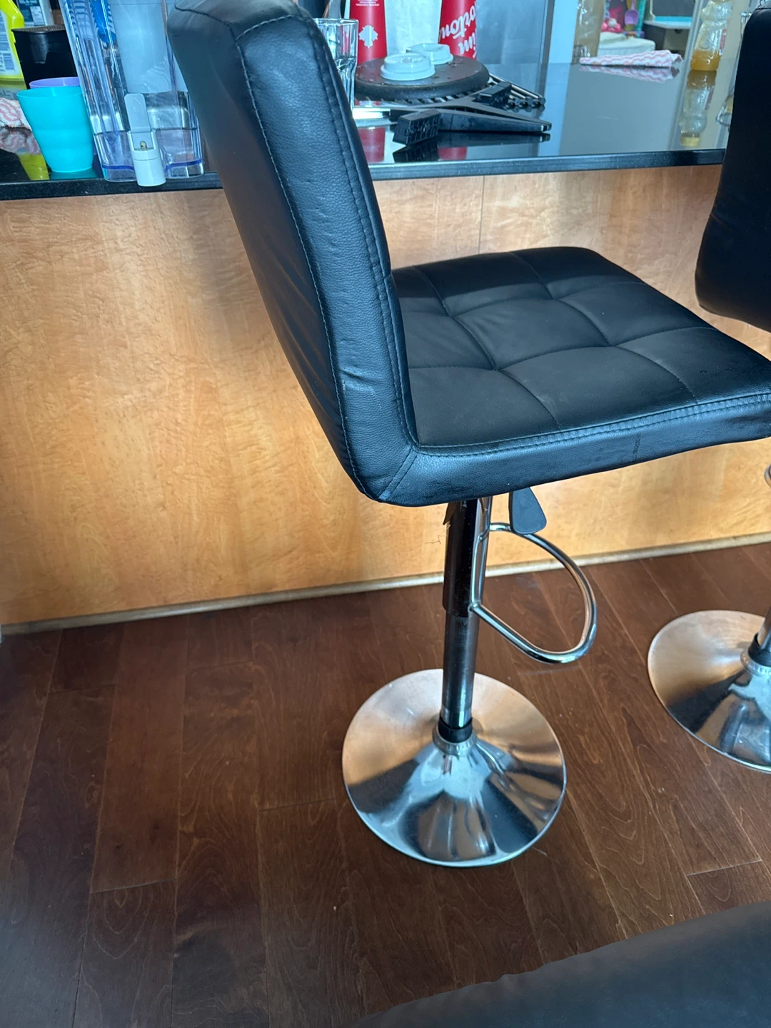 Black Bar Stool - photo 2
