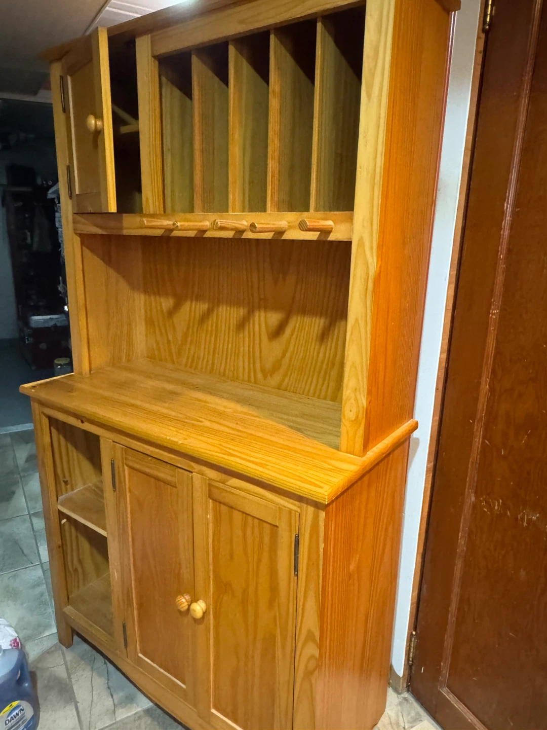 Wooden Hutch Cabinet