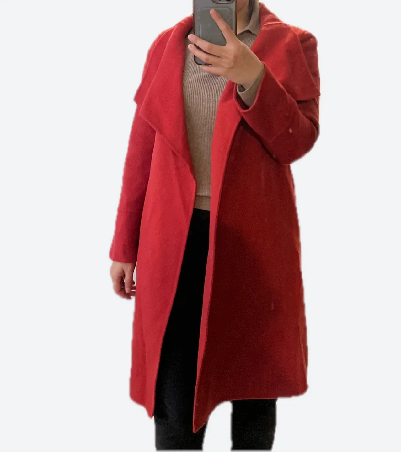 Red fall jacket for sale thumbnail