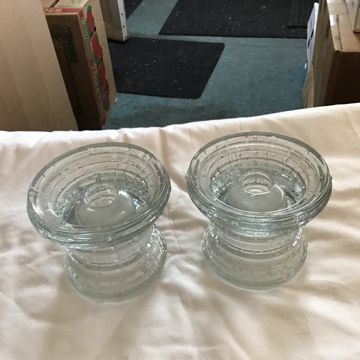 Crystal Candle Holders (Set of 2) - photo 2