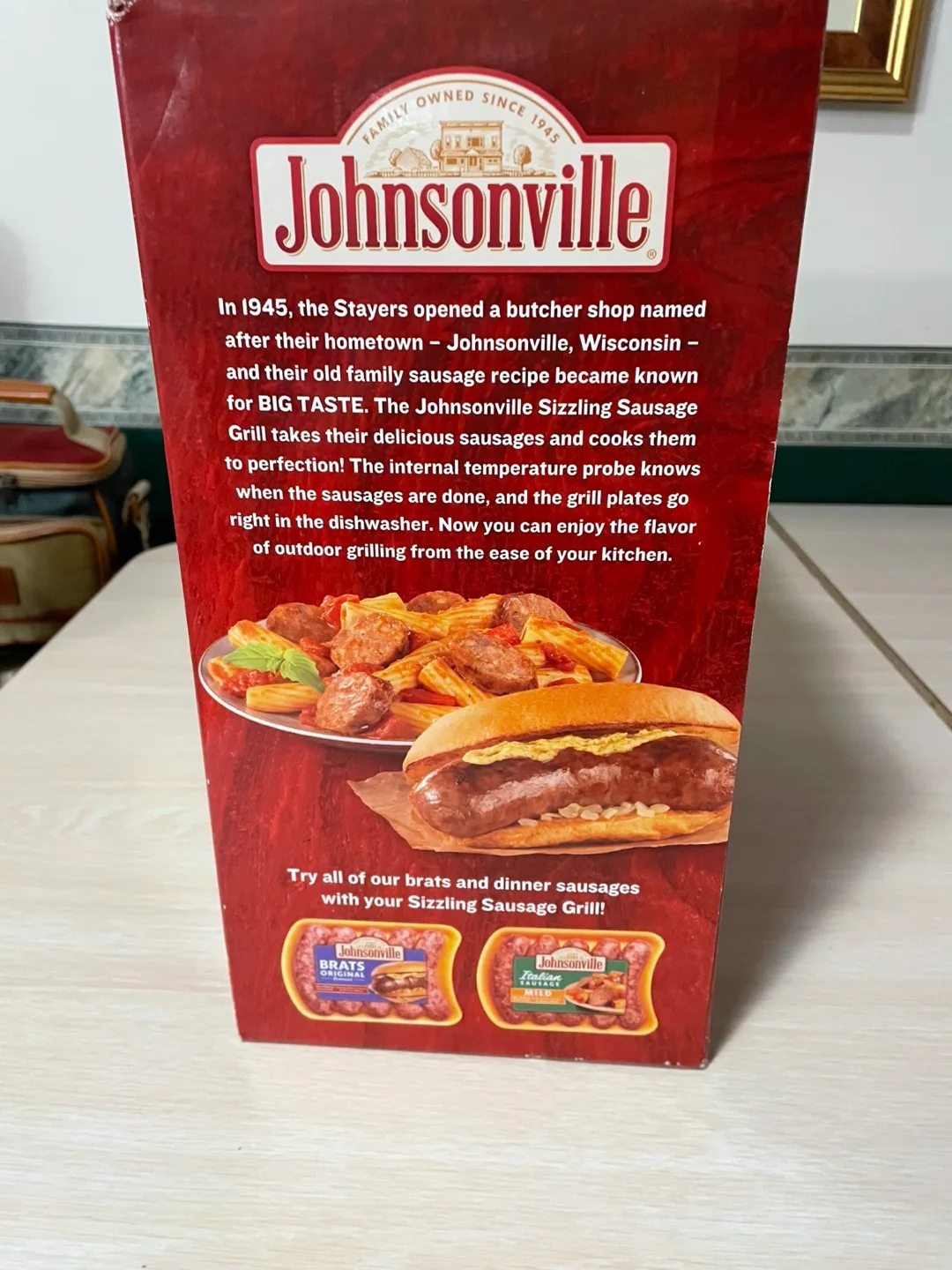 Johnsonville Sizzling Sausage Grill - Indoor Electric image indicator(2)
