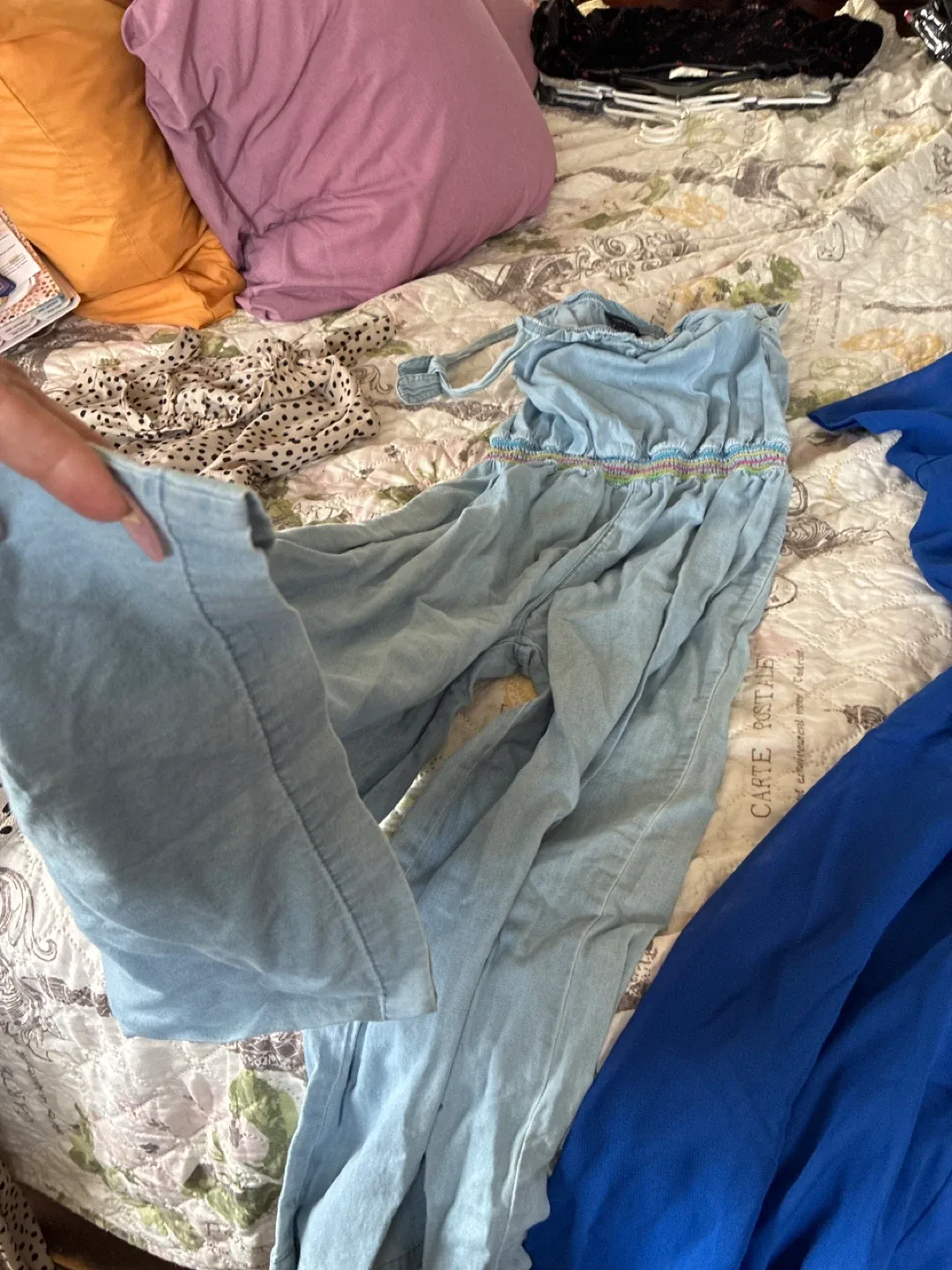 Tommy Hilfiger Girls' Jumpsuit - Size L (12/14) image indicator(4)