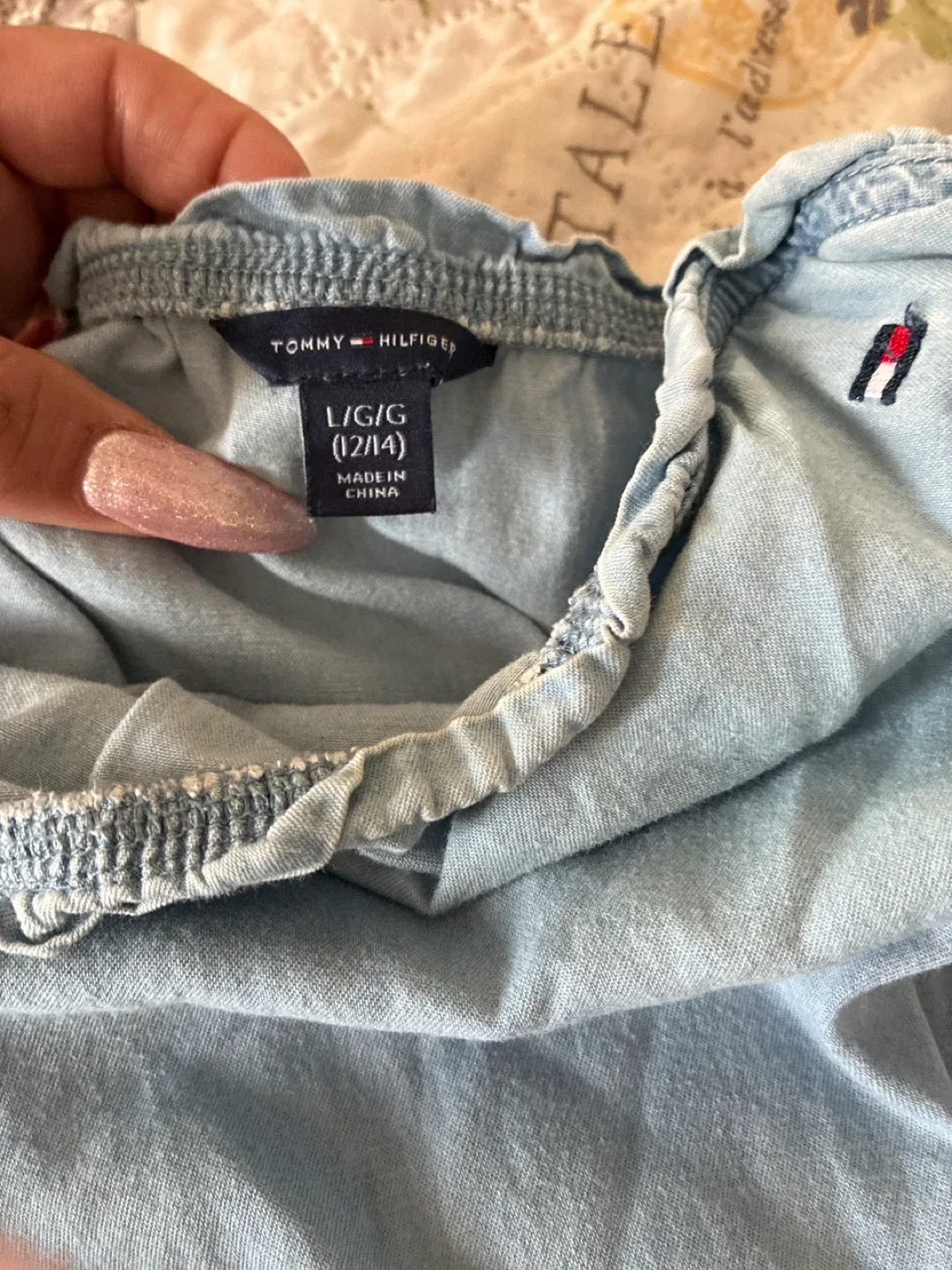 Tommy Hilfiger Girls' Jumpsuit - Size L (12/14) image indicator(5)