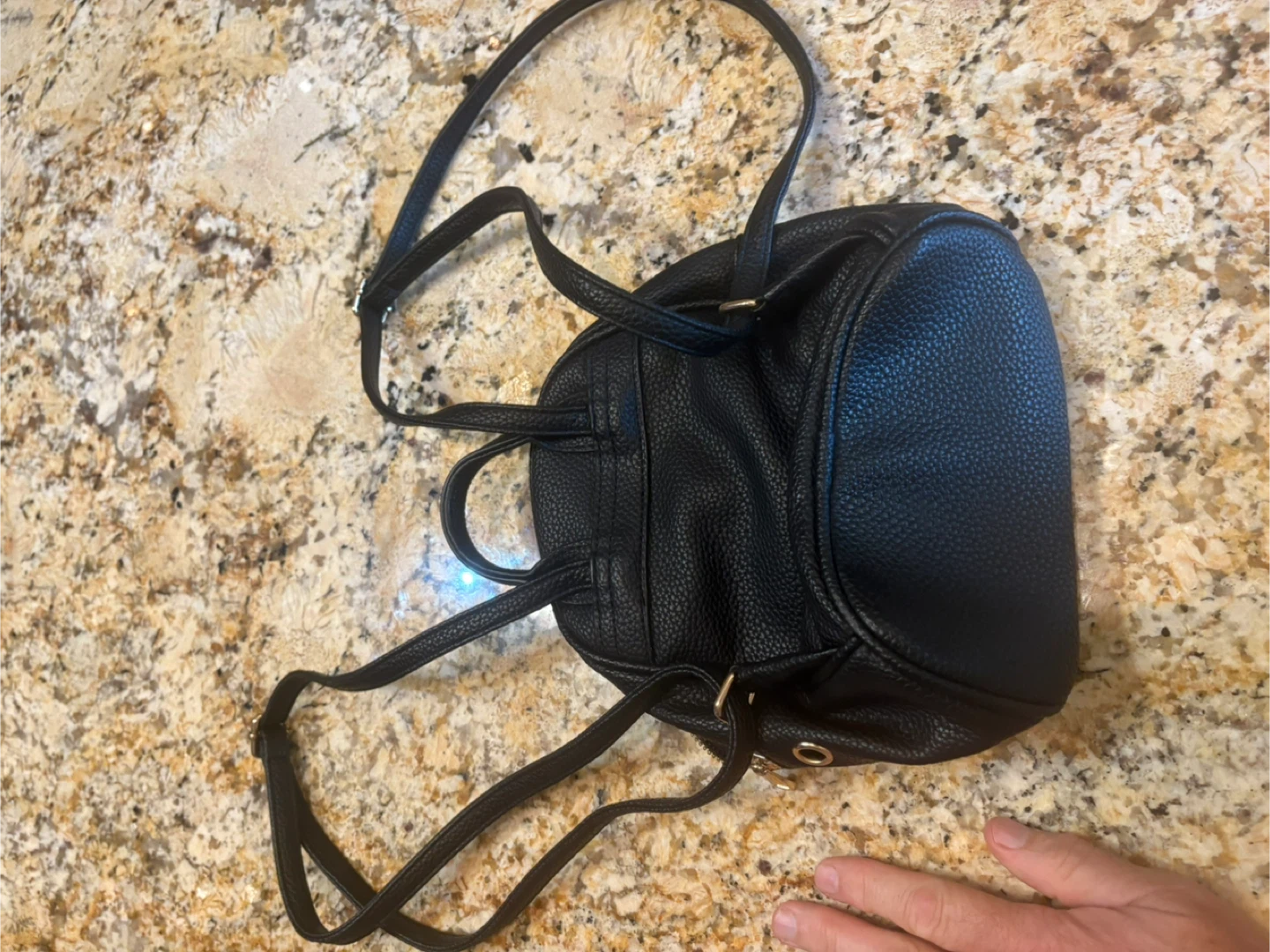 Danielle Nicole Black Mini Backpack - photo 2