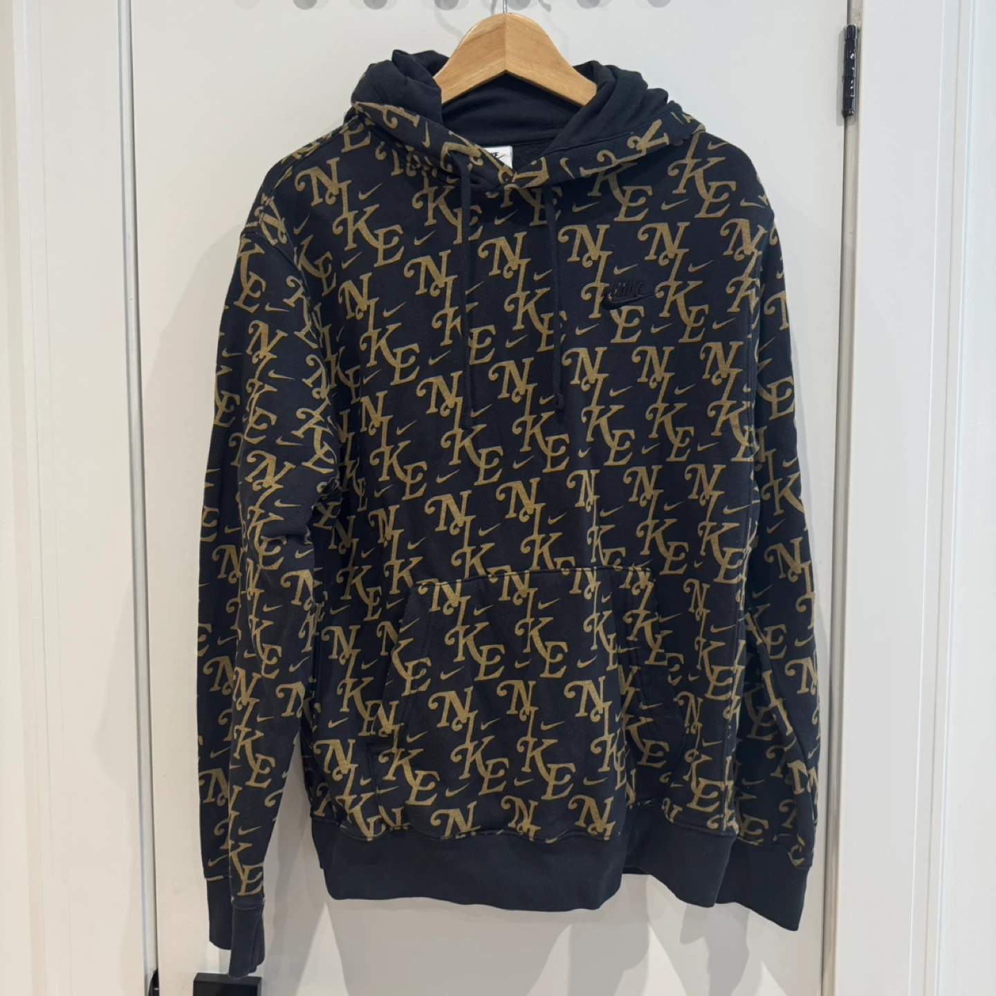 Men’s Nike Hoodie & Pant Set - Black & Gold - photo 2