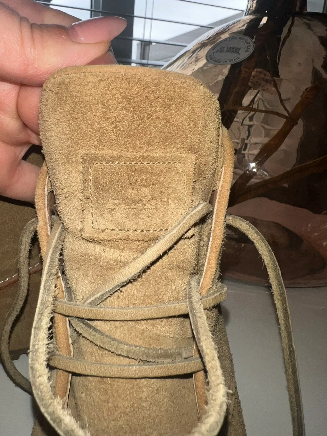 COACH Suede Wedge Ankle Boots - Size 7 image indicator(2)