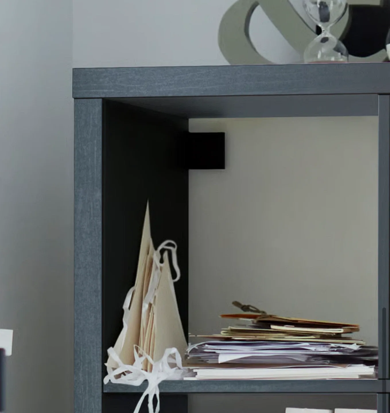 IKEA Kallax Shelf Unit - Black-Brown image indicator(6)