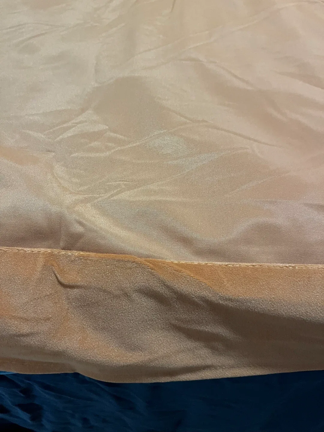 2 Orange Curtain Panel 52x84 inches light blocking panels image indicator(3)