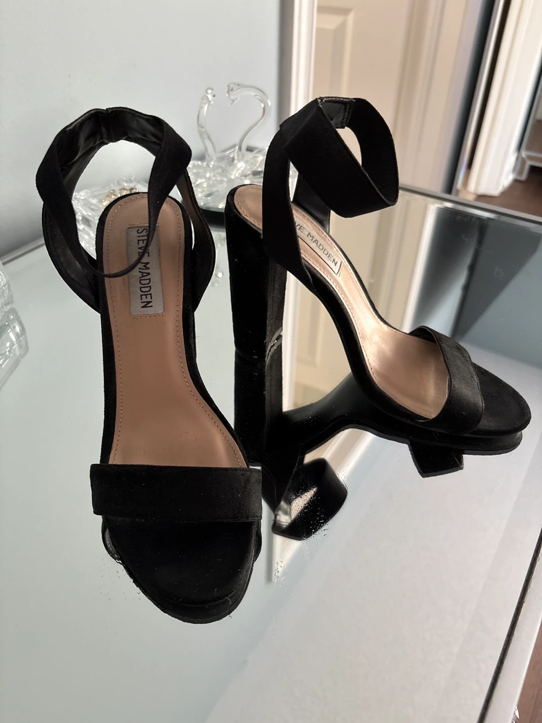 Steve Madden Black Heels