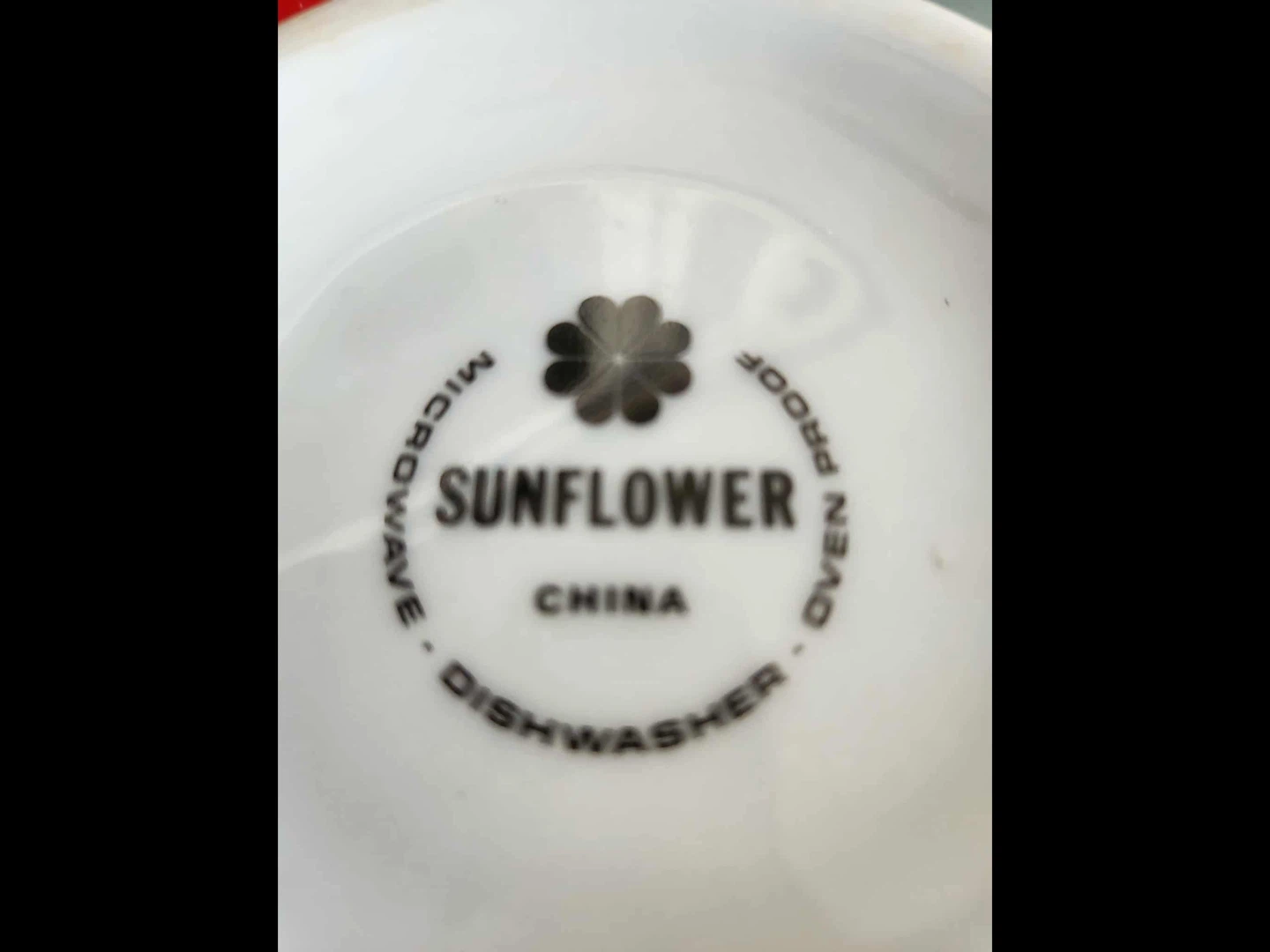 Poinsettia Fine Porcelain Teapot by Sunflower China - photo 3