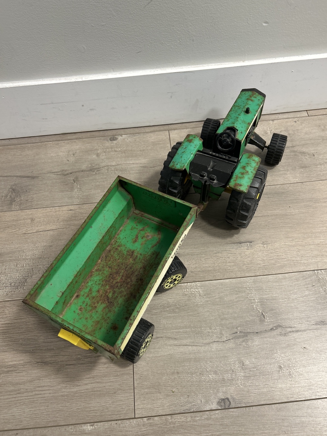 Vintage Tonka Tractor & Trailer Set - photo 5