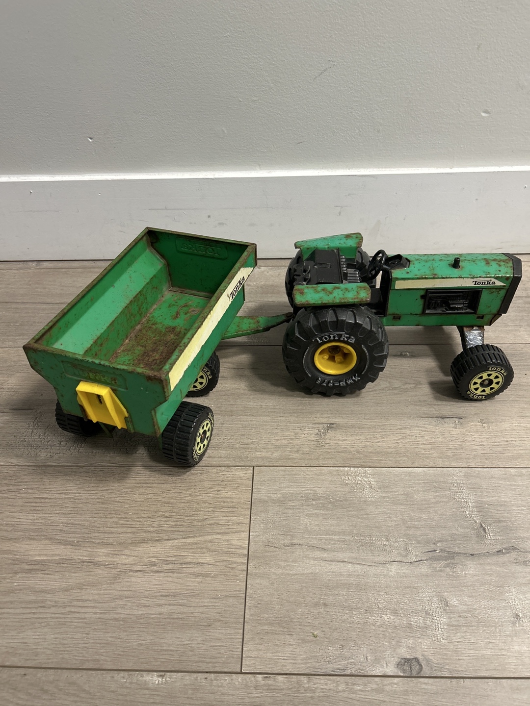 Vintage Tonka Tractor & Trailer Set - photo 4