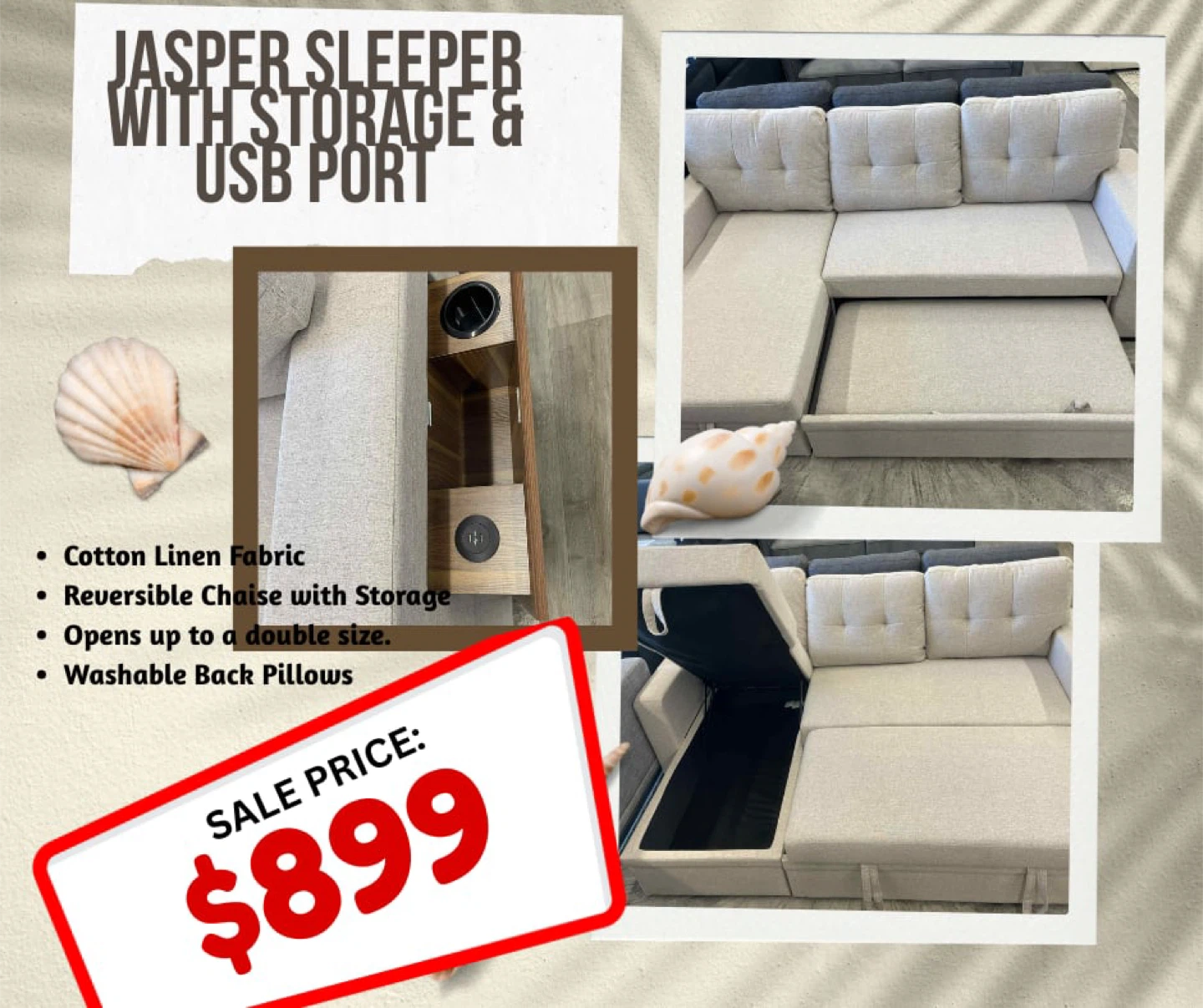 LAST CHANCE‼️ Limited-Time Offer Sleeper Sofas 🛋️ - photo 3