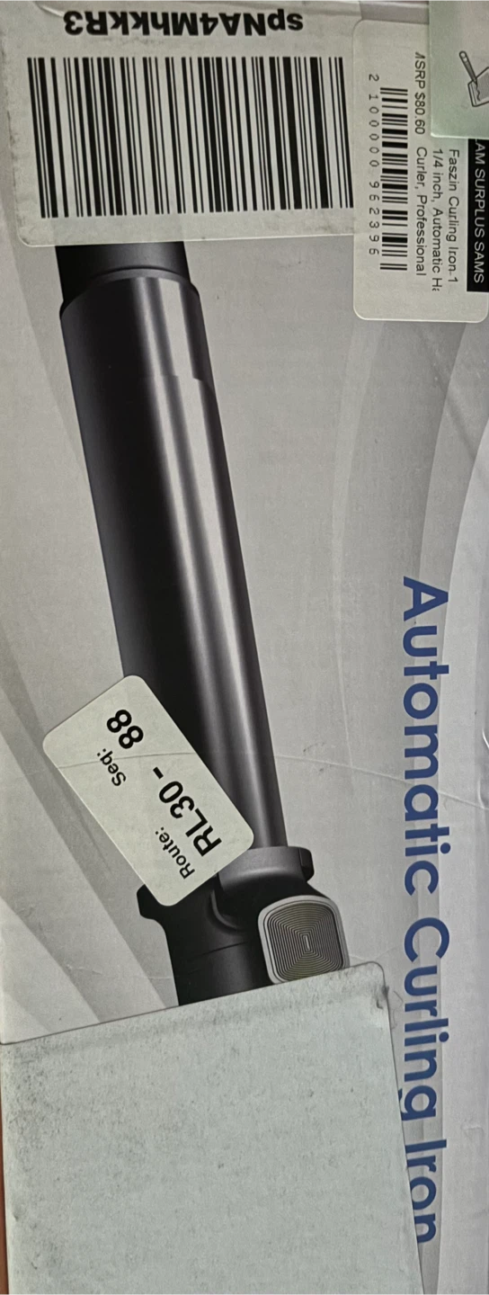 Faszin Automatic Curling Iron 1 1/4 Inch - photo 2