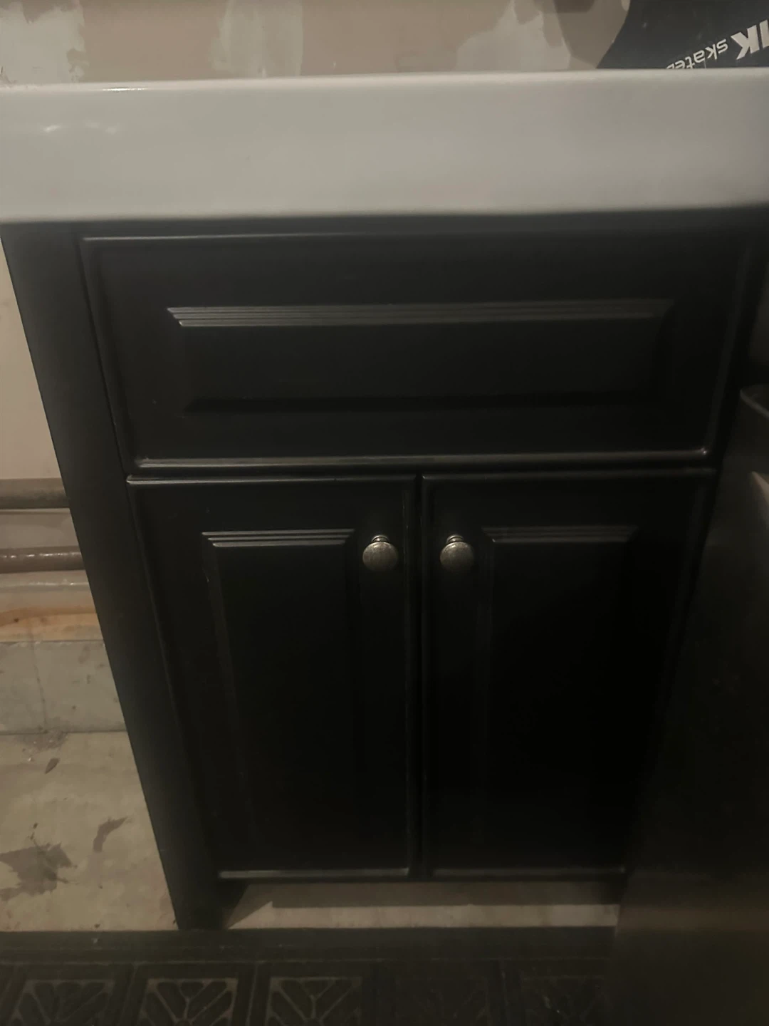 Bathroom Vanity with Sink - Black