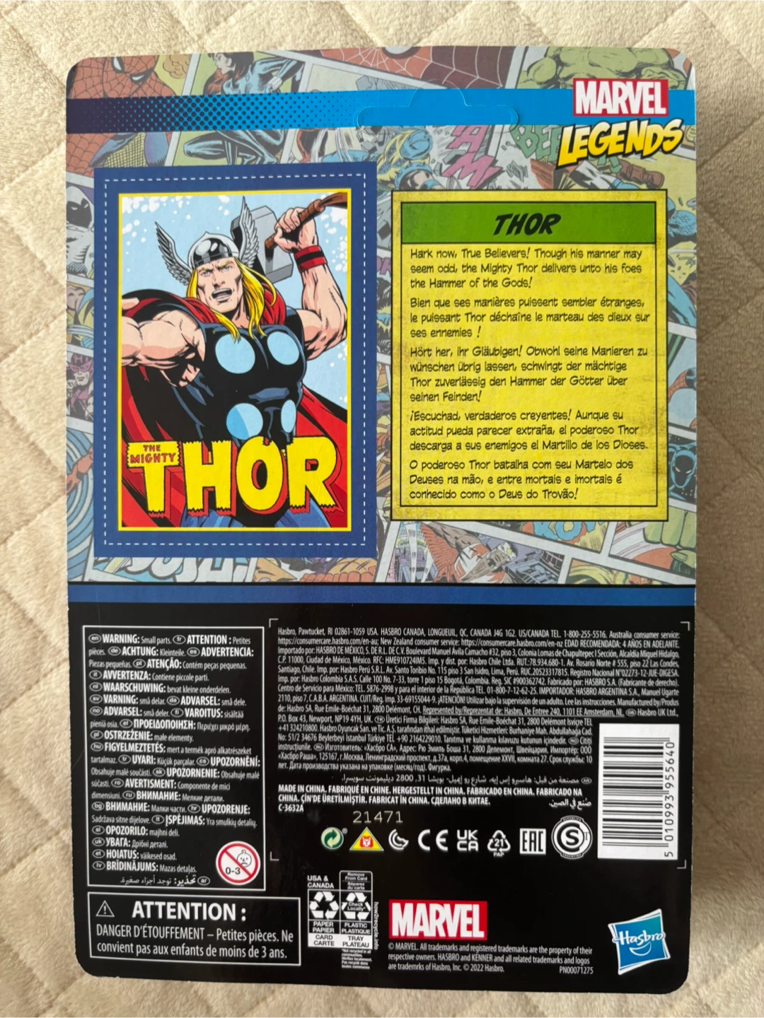 Marvel Legends The Mighty Thor Action Figure - photo 2