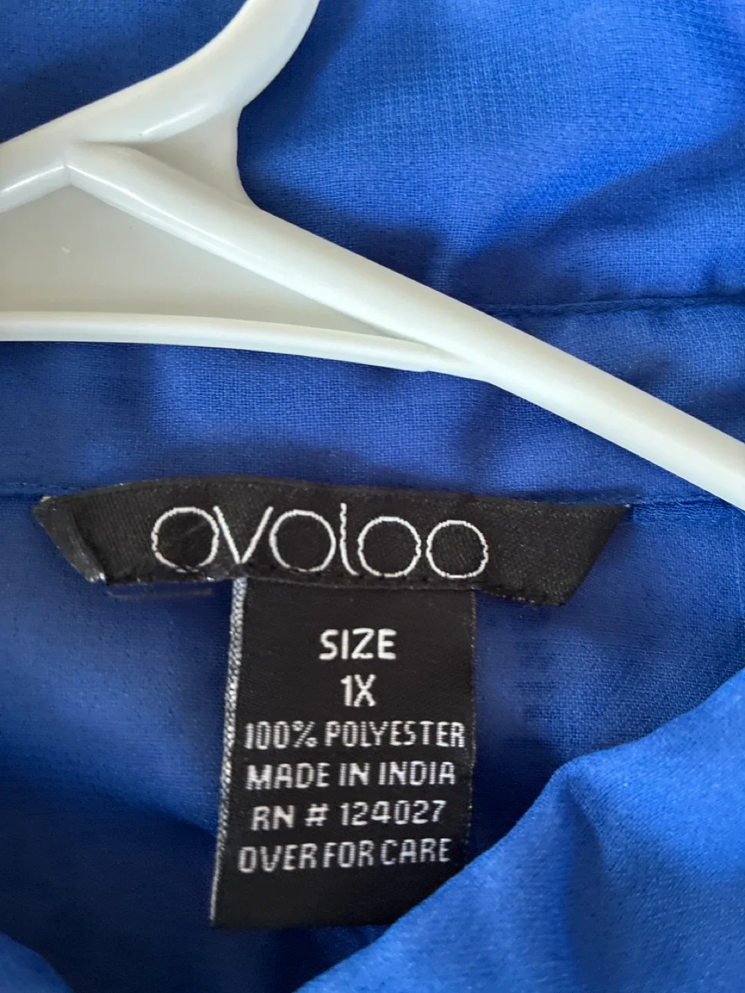 Ovoloo Blue Dress - Size 1X image indicator(3)