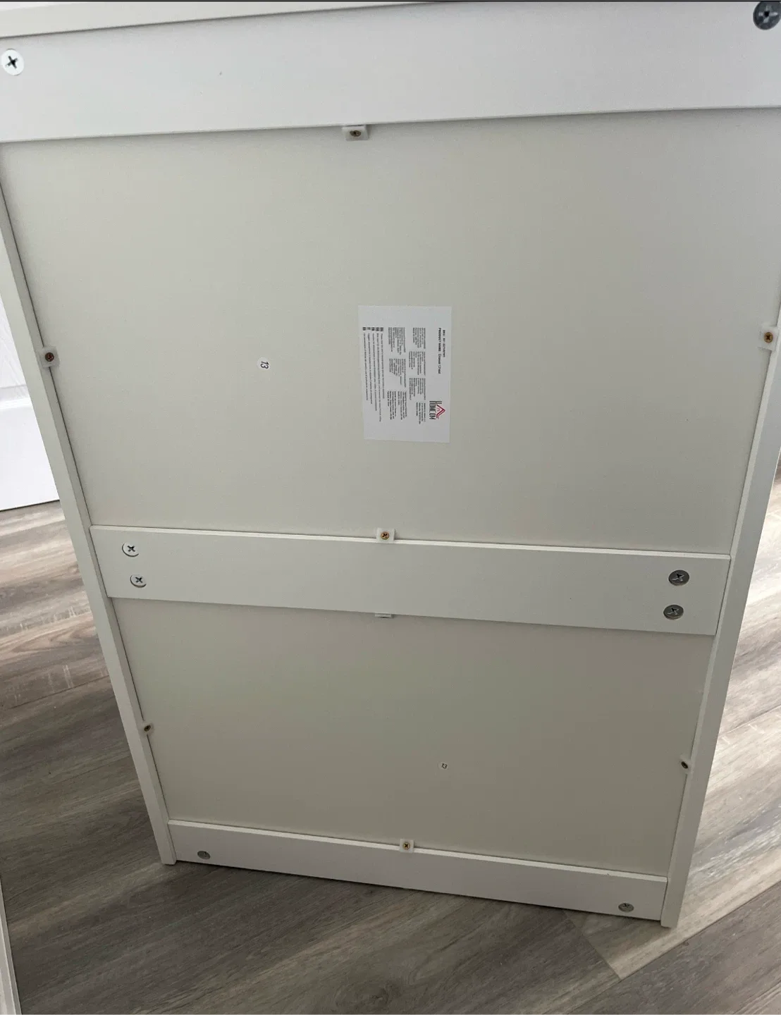 IKEA Hemnes White 4-Drawer Dresser image indicator(4)