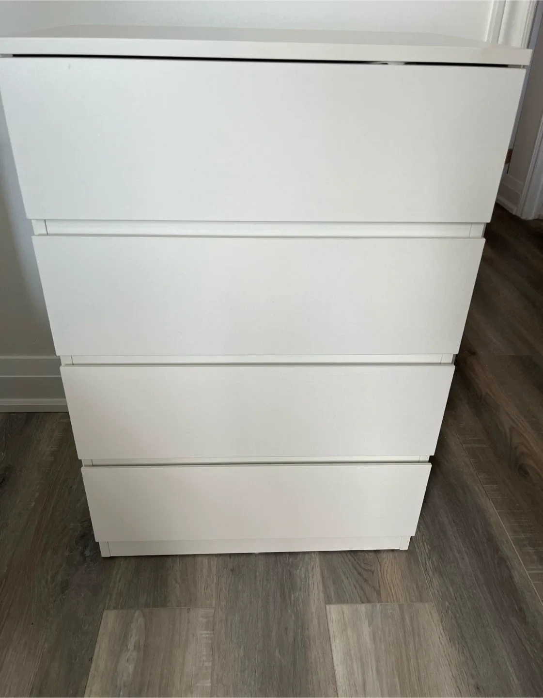 IKEA Hemnes White 4-Drawer Dresser thumbnail
