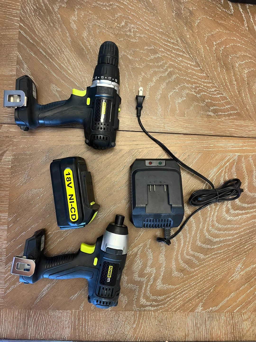 Power LTI Drill and Impact Driver Combo