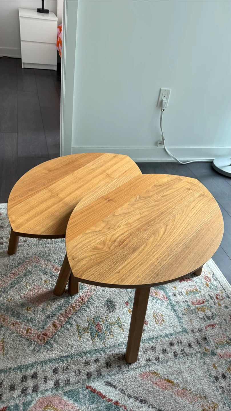Ikea Stockholm Nesting Coffee Tables (Set of 2) - photo 2