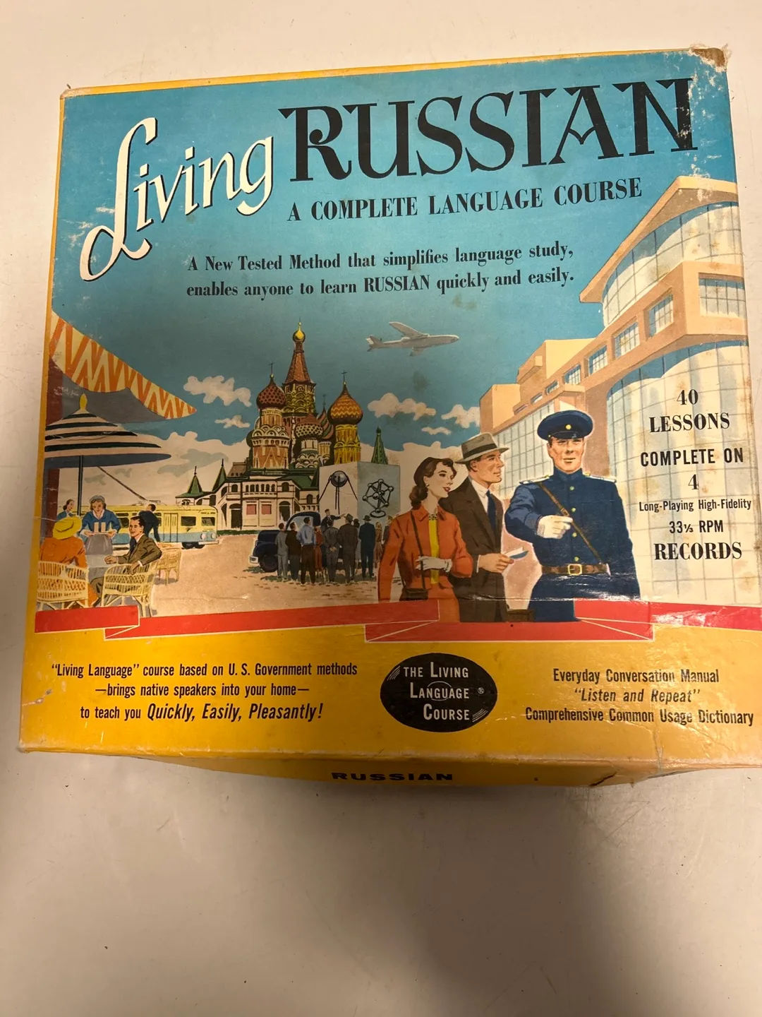 Living Language Russian Course - 40 Lessons on 4 Records image indicator(5)