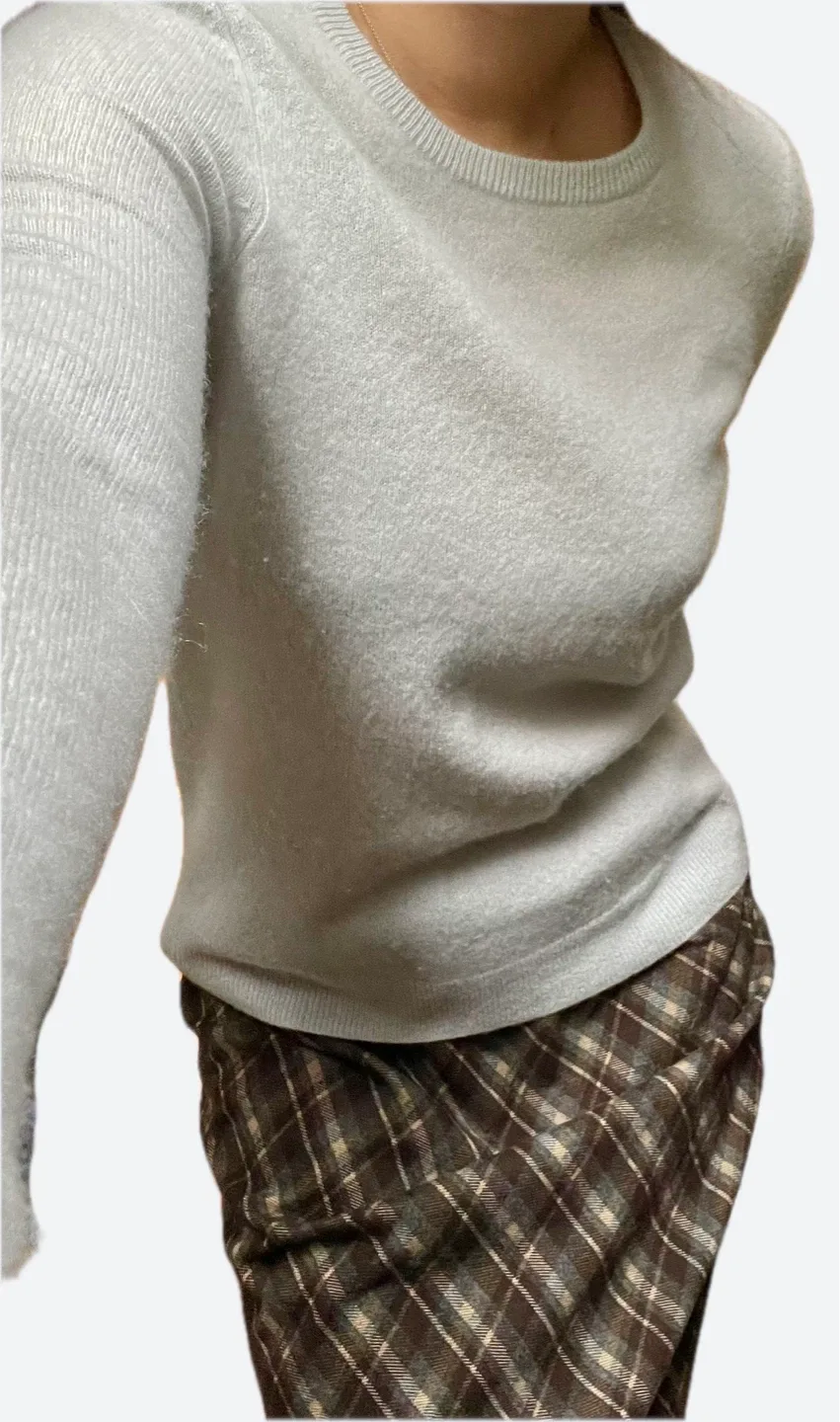Baby Blue Cashmere Sweater thumbnail