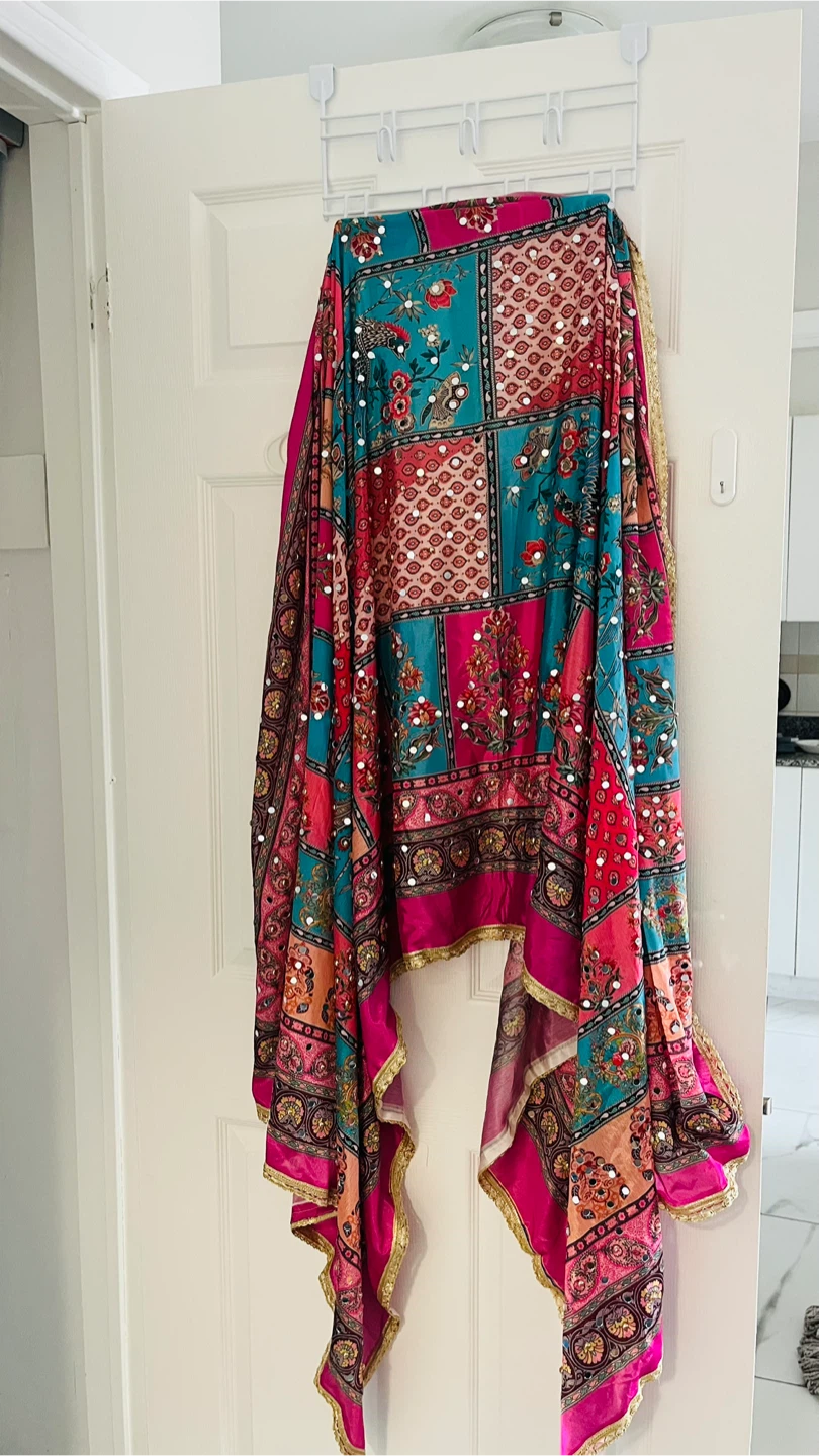 Colorful Dupatta / phulkari duppatta /