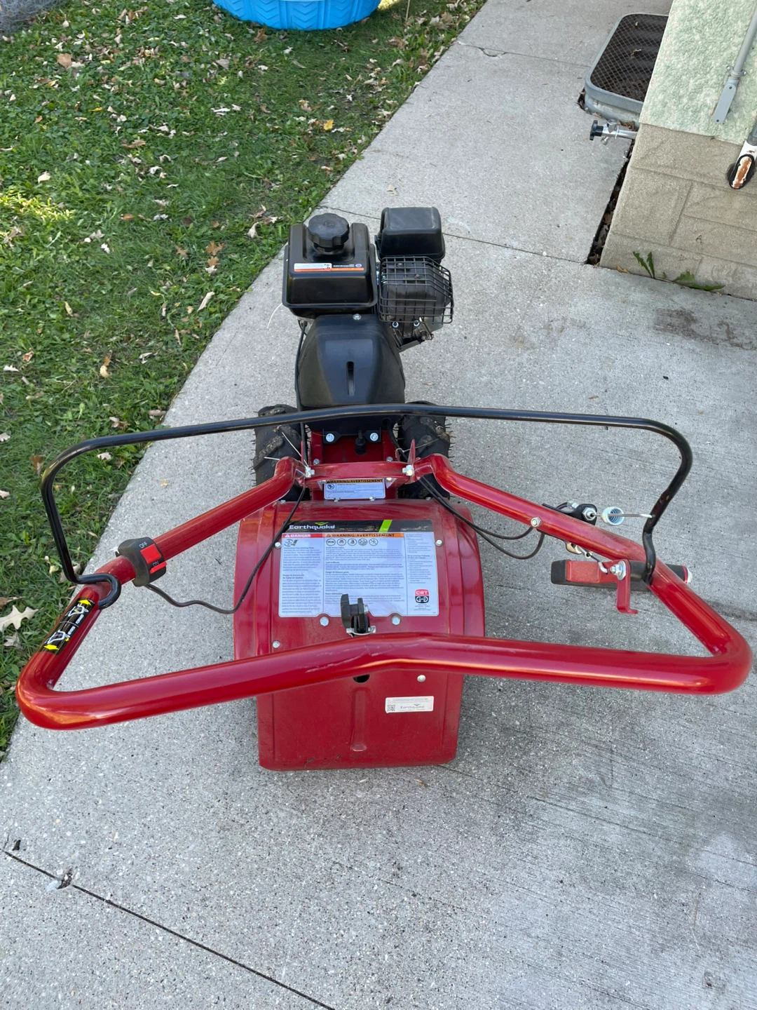 Earthquake 209cc Tiller - photo 4