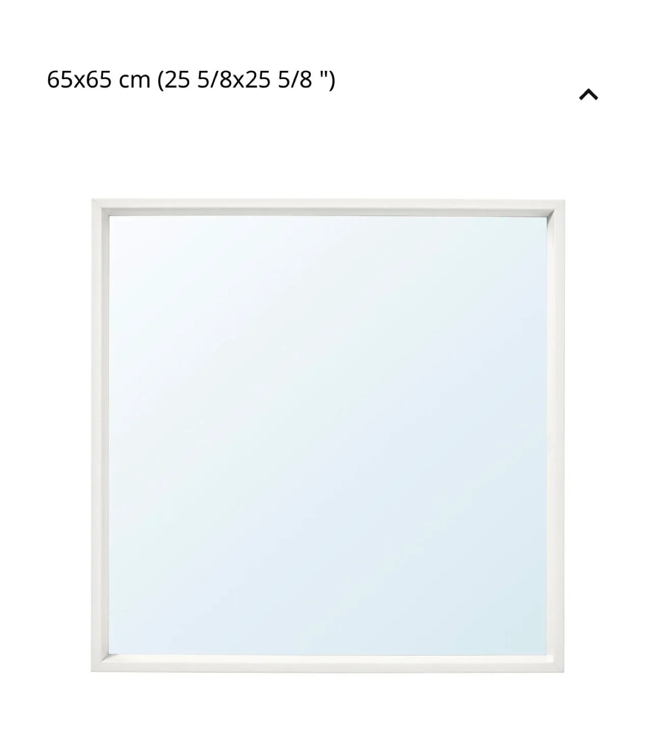IKEA Hovet Mirror - 65x65 cm image indicator(2)