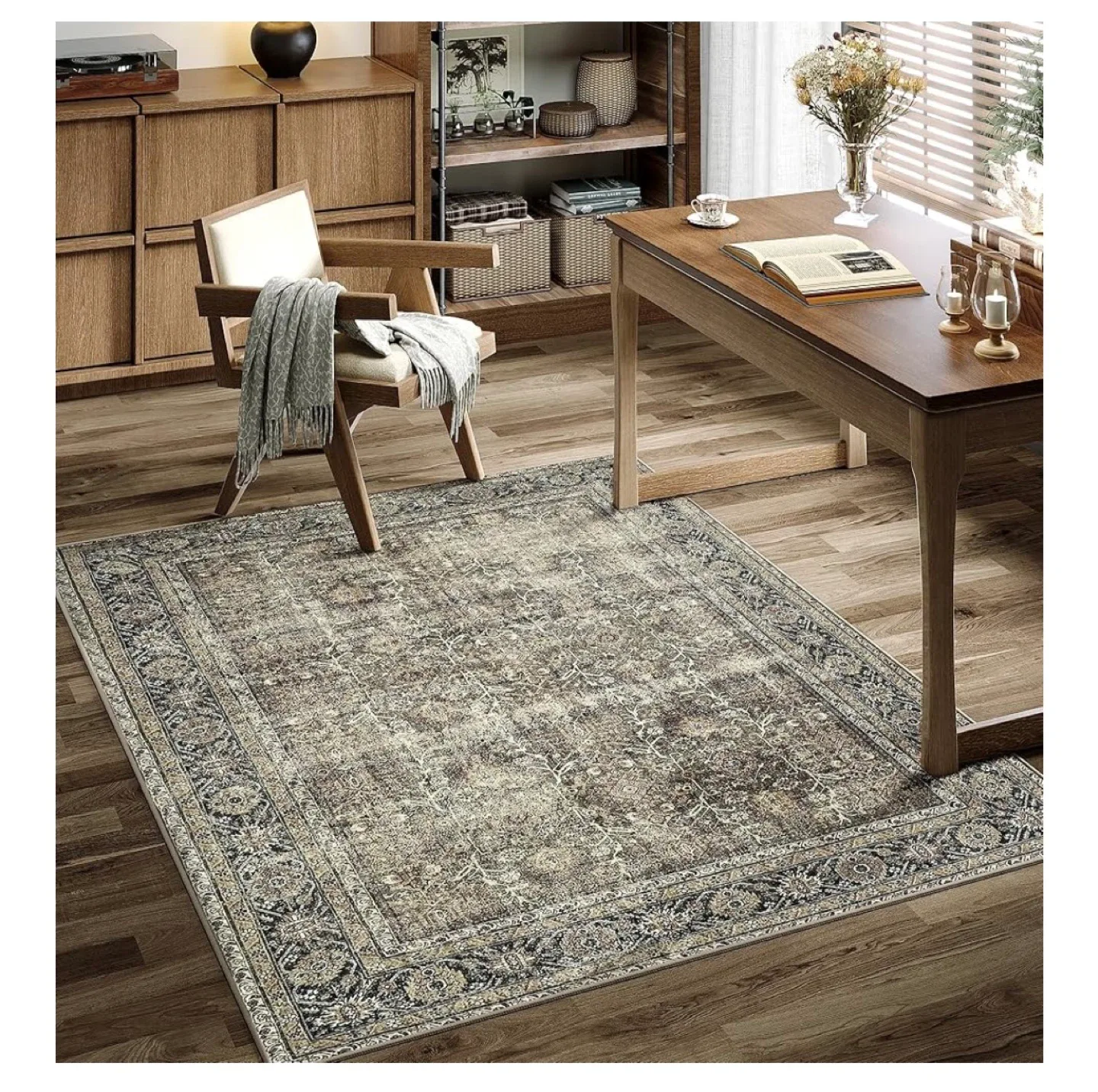 Machine Washable Area Rug 5*7 feet thumbnail