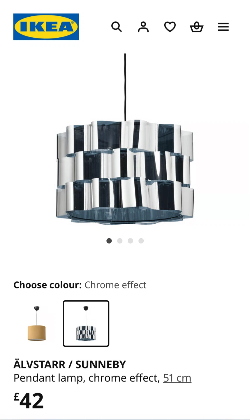 IKEA ÄLVSTARR / SUNNEBY Pendant Lamp - photo 2