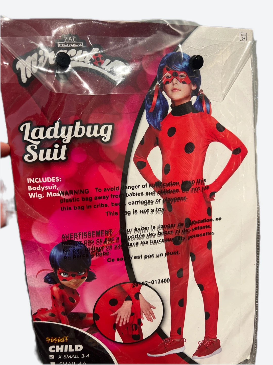 Ladybug Suit - Child X-Small/Small