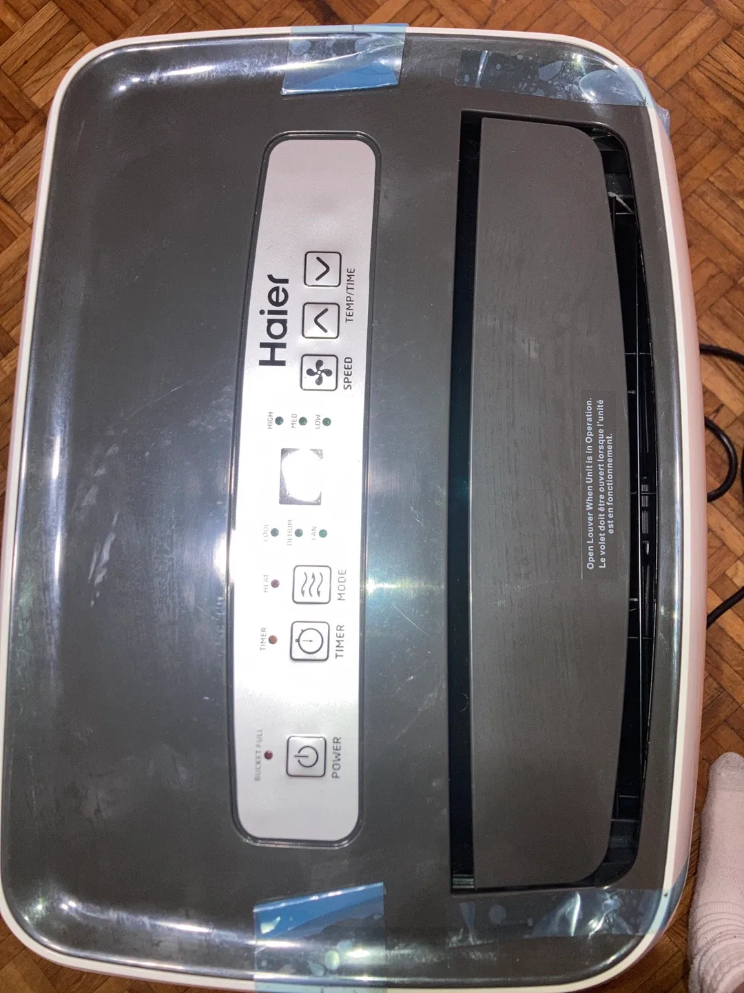 Haier HPC12XHRN1 Portable Air Conditioner/heater/dehumidifier image indicator(2)