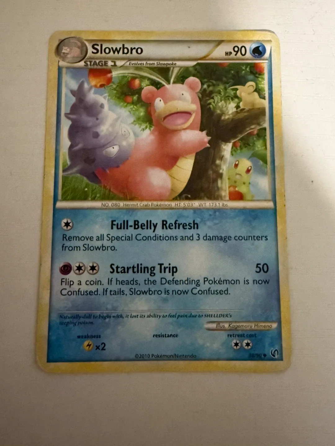 Slowbro Pokemon Card