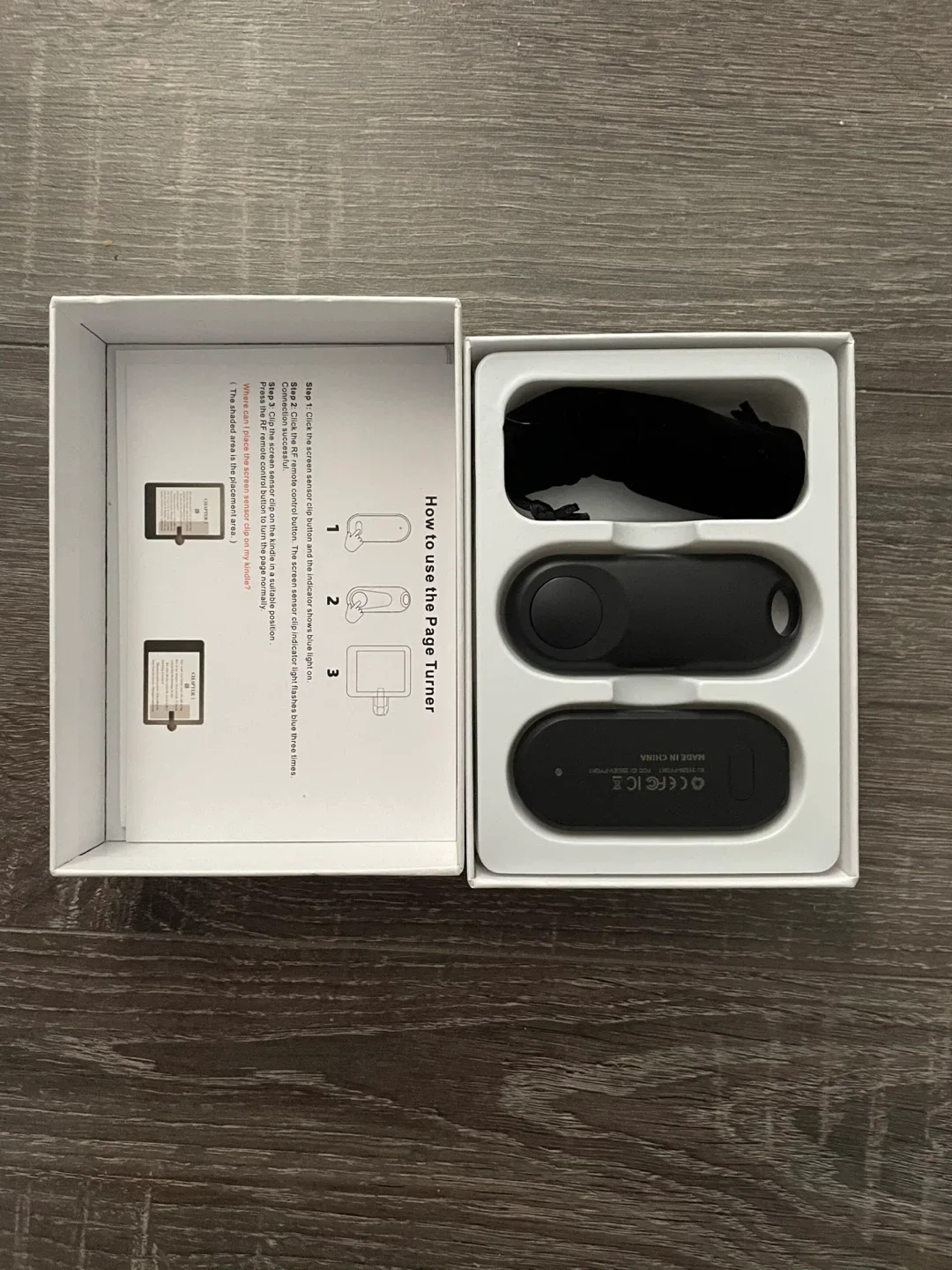 Oresoc RF Remote Control Page Turner - Kindle Paperwhite image indicator(3)