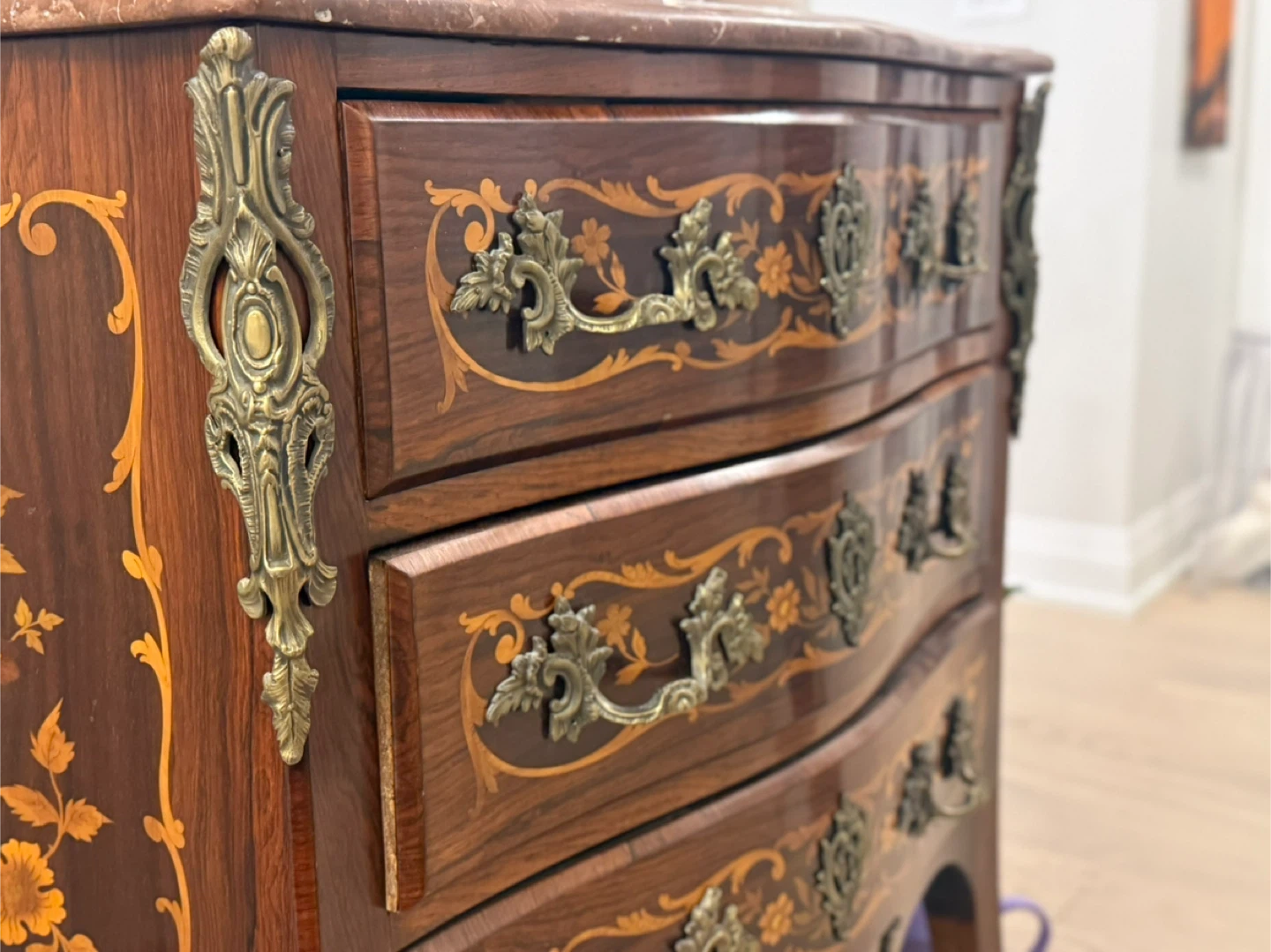 19th Century French Louis XV Style Commode - photo 5