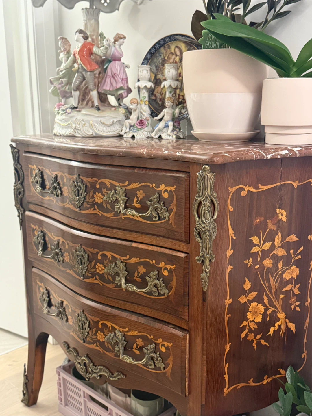 19th Century French Louis XV Style Commode
